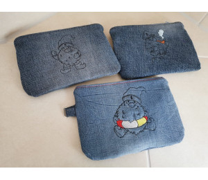 Stickdatei - 10 Seebär Gnome